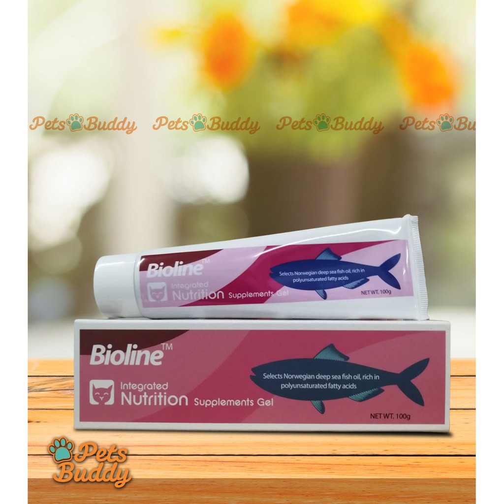 Bioline Integrated Nutrition Supplements Gel 100g for Cats Shopee