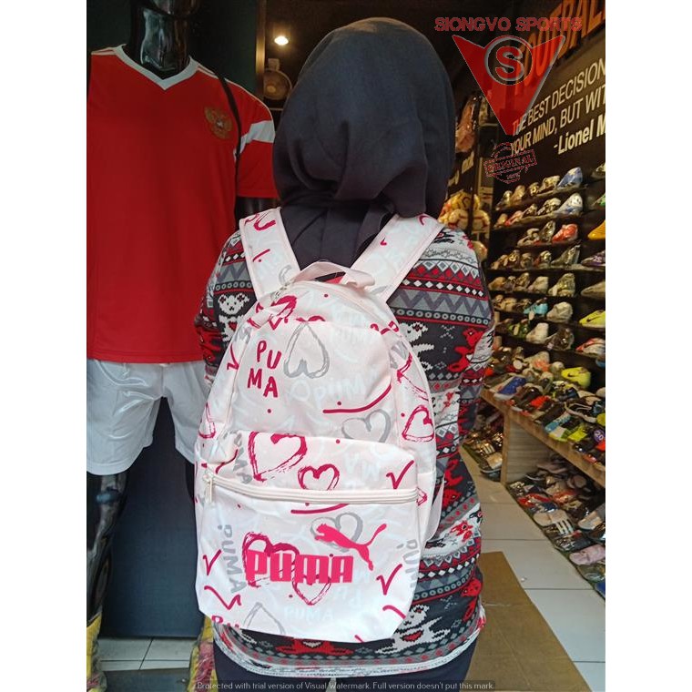 Puma Phase Small Backpack Original Bag 07548815 | Shopee Malaysia