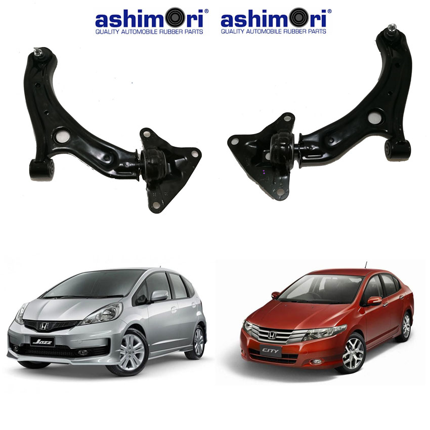 1 set Ashimori Lower Control Arm Assembly Front Right + Left Honda 