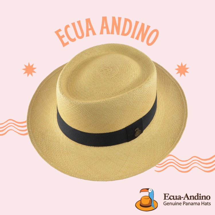 ECUA-ANDINO Panama Dumont Hat Straw Beach Hat (Beige) Shopee Malaysia