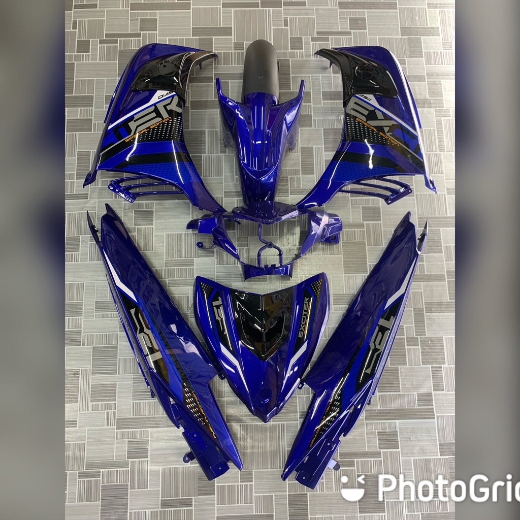 LC V6 GP B EXCITER BLUE STICKER TANAM | Shopee Malaysia