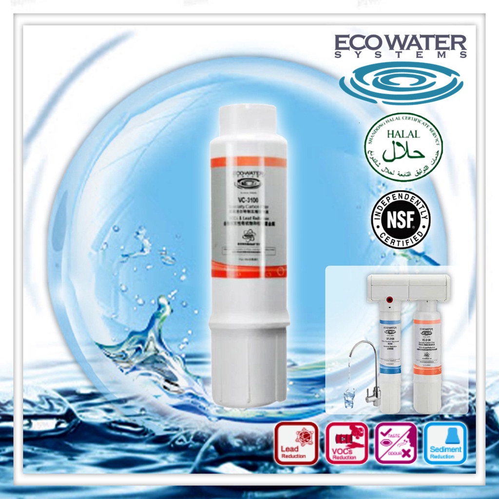EcoWater VC3100 Replacement Cartridge (For 830VC Drinking Water Filter) Shopee Malaysia
