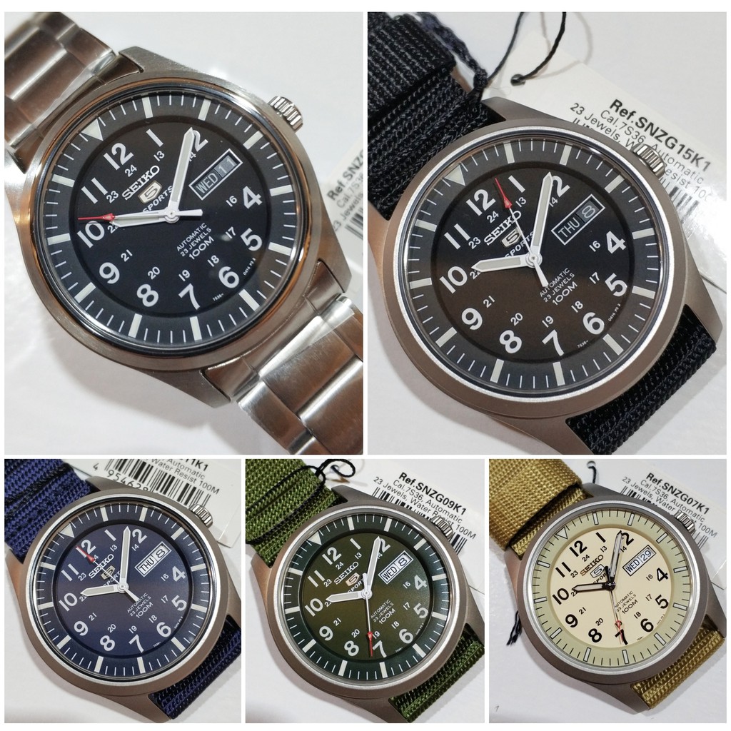 seiko sport military