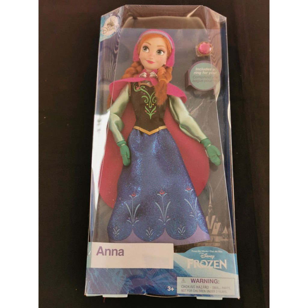 elsa doll with ring