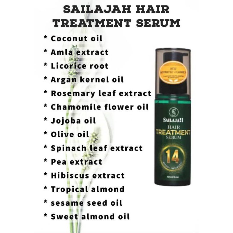 SAILAJAH MIX AND MATCH 3 BOTTLES WITH 14 NATURAL INGREDIENTS + FREE GIFTS |  Shopee Malaysia