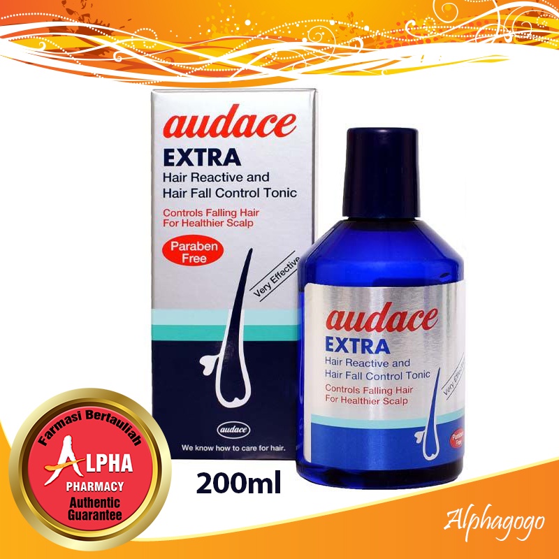 Audace Extra Hair Reactive and Hair Fall Control Tonic 200ml (Exp02/