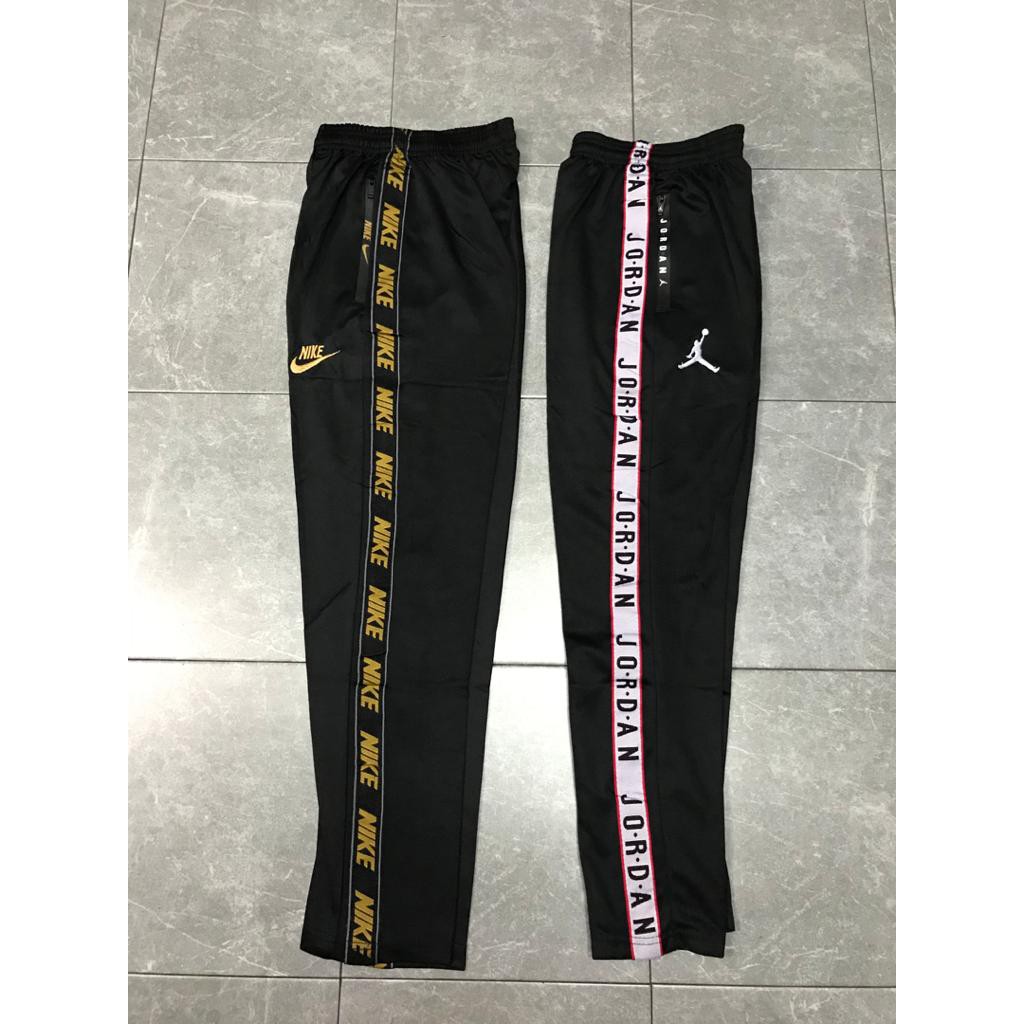 jordan poly tape track pants