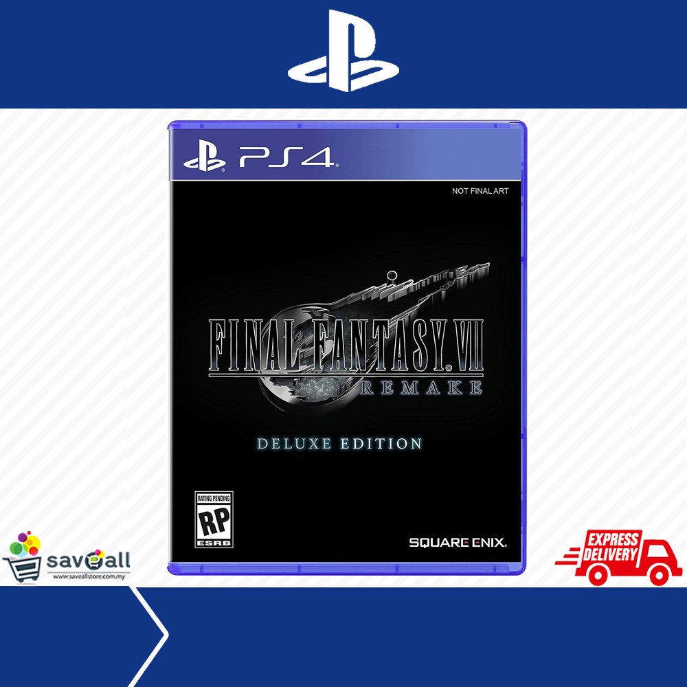 Pre Order Ps4 Final Fantasy Vii Remake Deluxe Edition R3 Eta 10 4 Shopee Malaysia