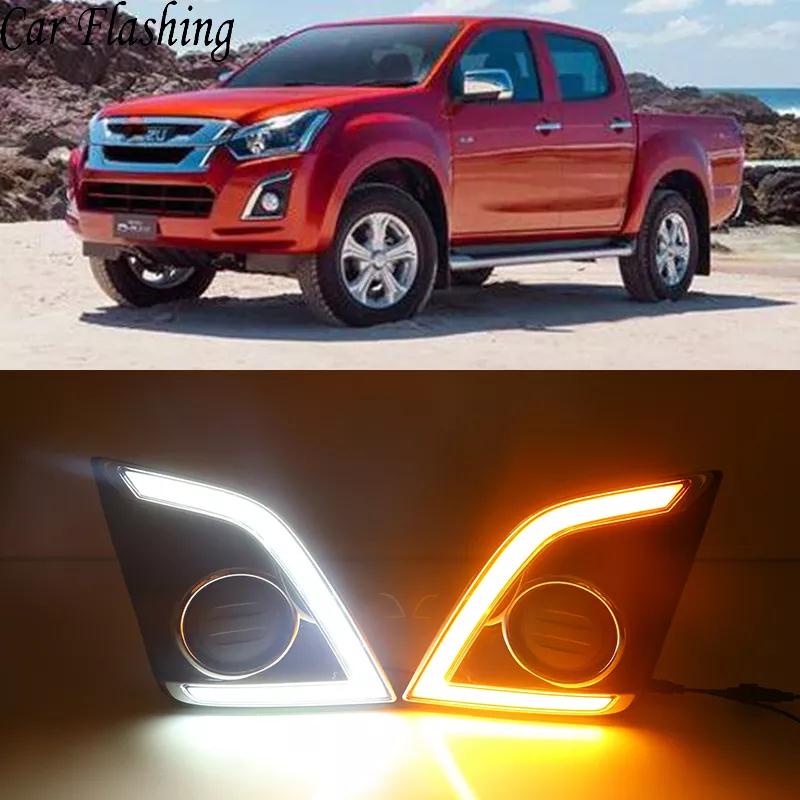 Car Flashing Pair Drl For Isuzu D Max Dmax Led Daytime