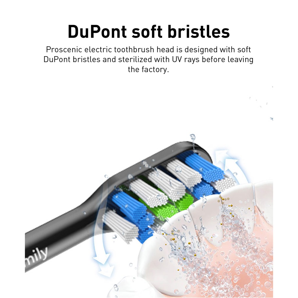 proscenic toothbrush heads