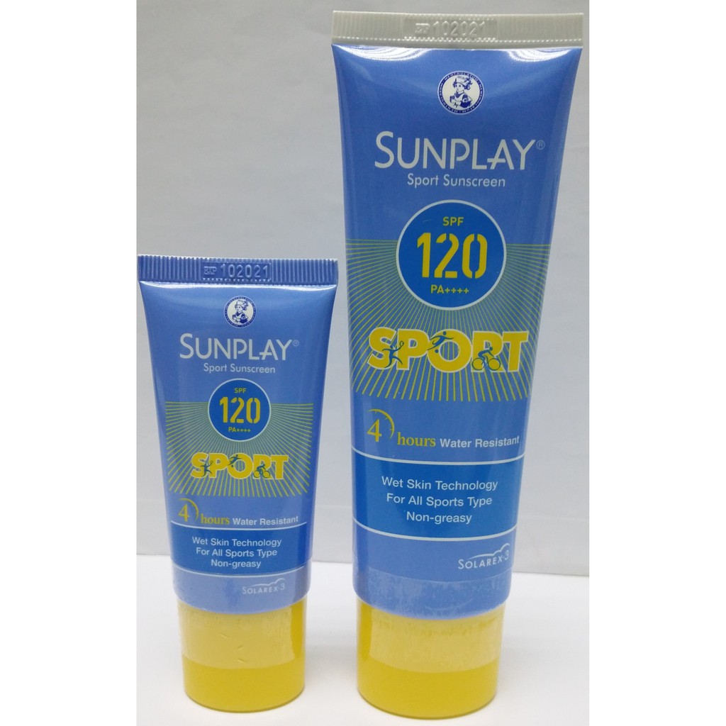 sunplay sport sunscreen spf 120 review