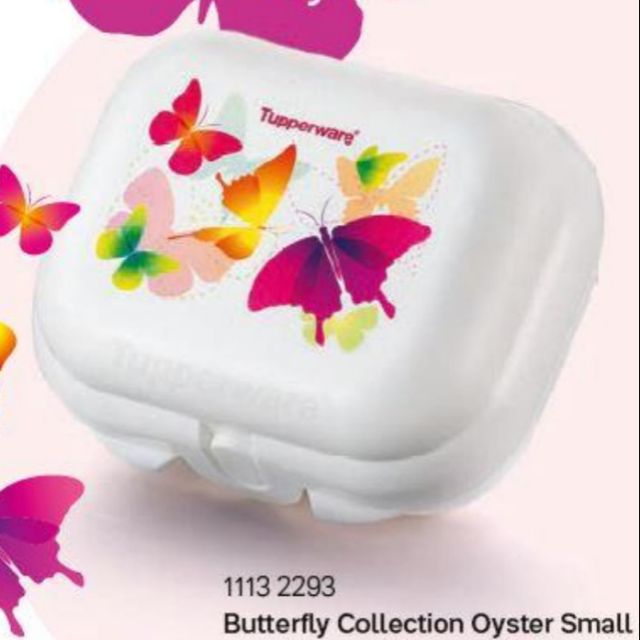 [Tupperware] Butterfly Collection Mini Keeper Oyster Small