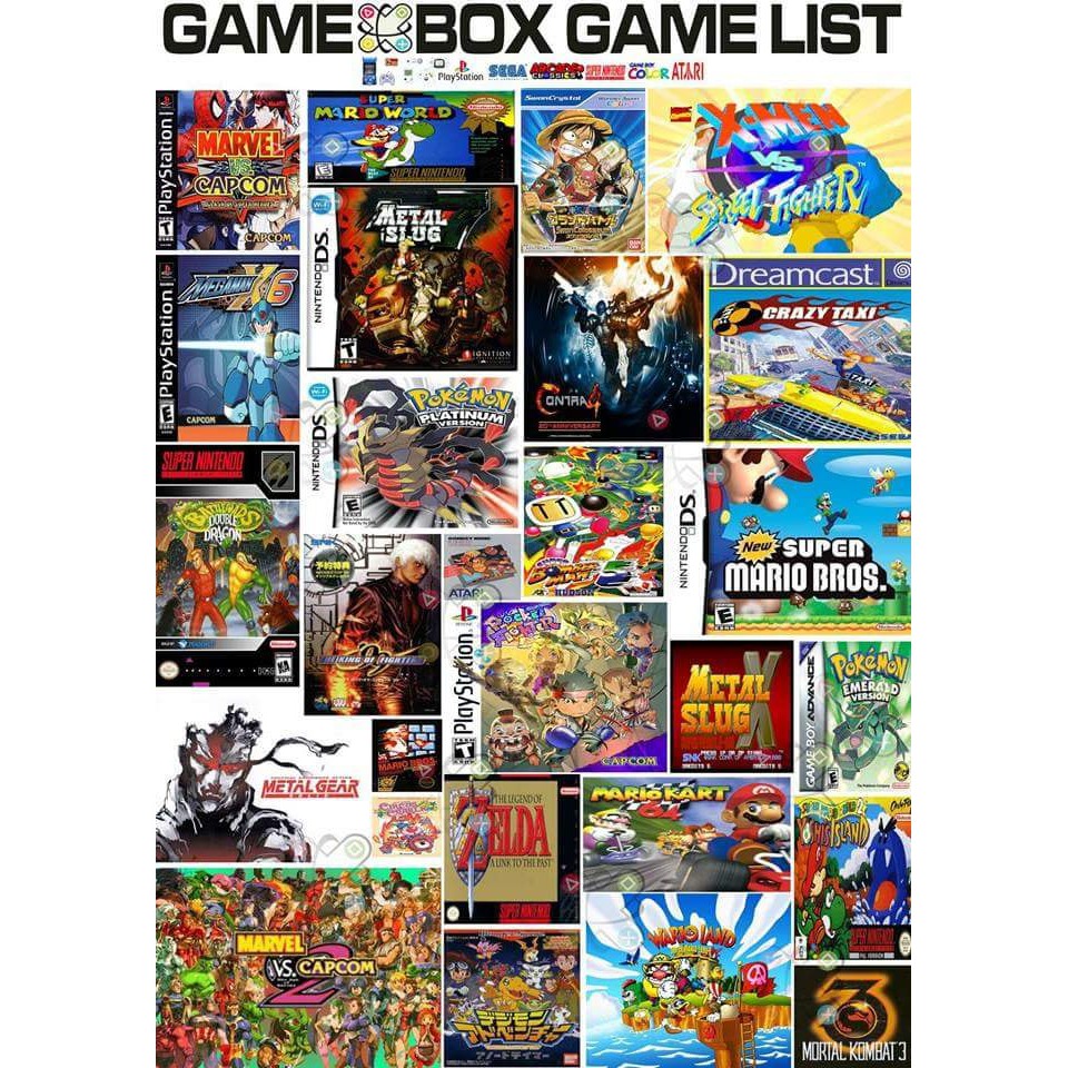 gamebox 128gb playstation classic