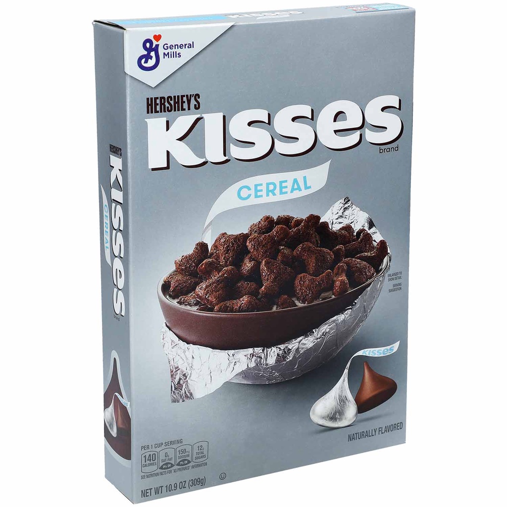 General Mills Hershey's Kisses Chocolate Cereal (309g) Shopee Malaysia