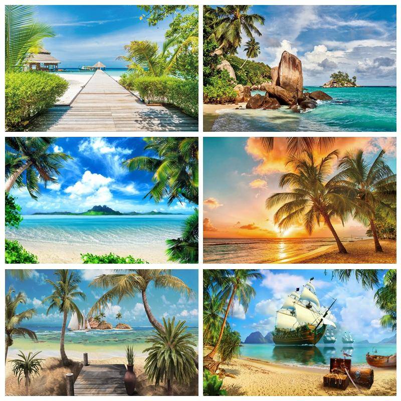 party ocean seaside wave backdrop wall mural home 3d landscape natural decor papers tropical summer beach sea wall background