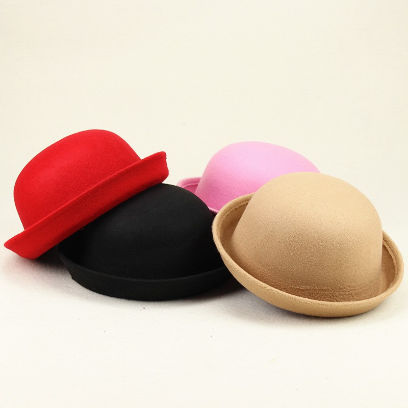 small round hat