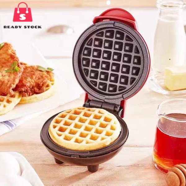 RSS_Electric Waffles Maker Bubble Egg Cake Oven Breakfast Waffle Machine Egg Cake Oven Pan Eggette Machine Mini Waffle