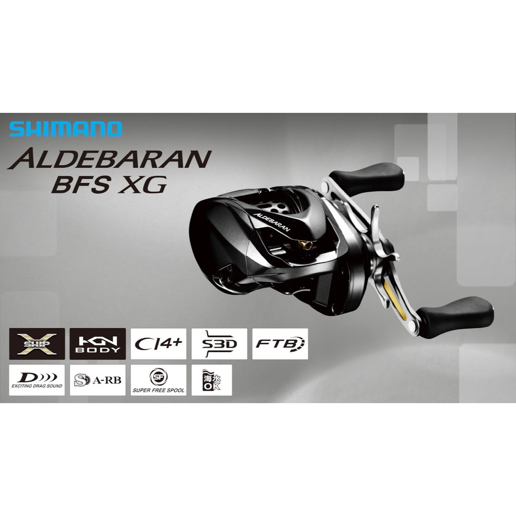 Brand New 16 Shimano Aldebaran Bfs Xg Bfs Xg L Baitcasting Reel Bfs Xg Jdm With 1 Year Local Warranty Free Gift Shopee Malaysia