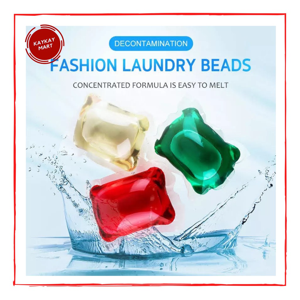 Mix Colour Laundry Condensation Beads Detergent Gel Soap Washing