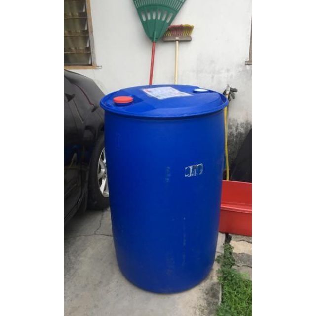 Tong Drum Plastik 200liter Blue Drum Plastic Bekas Tong Ready Stock One Order 1 Unit Only Shopee Malaysia