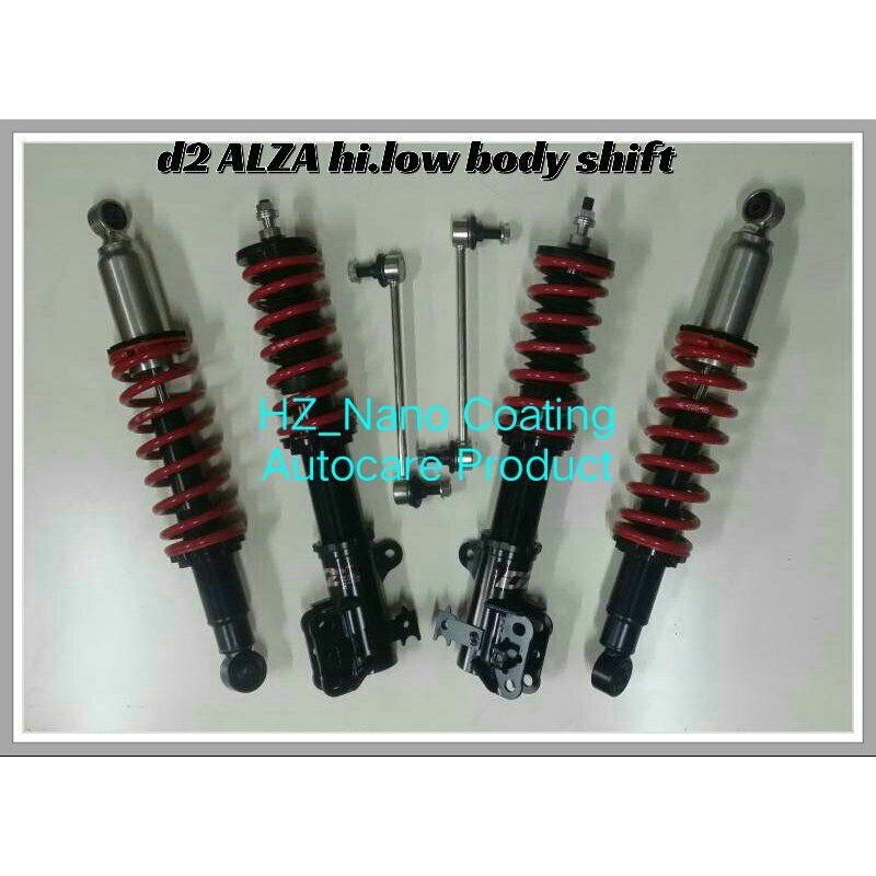 Perodua Alza D2 Hi Low Body Shift Adjustable Absorber Shopee Malaysia