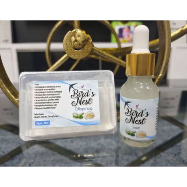 BIRDS NEST SERUM & BIRDS NEST COLAGEN SOAP Shopee Malaysia