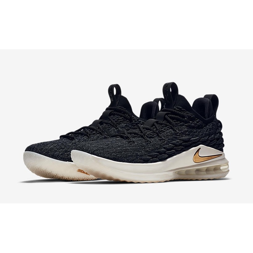 lebron 15 black gold