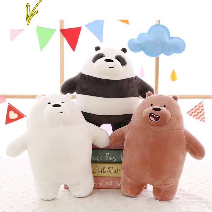 we bare bears ice bear teddy bear