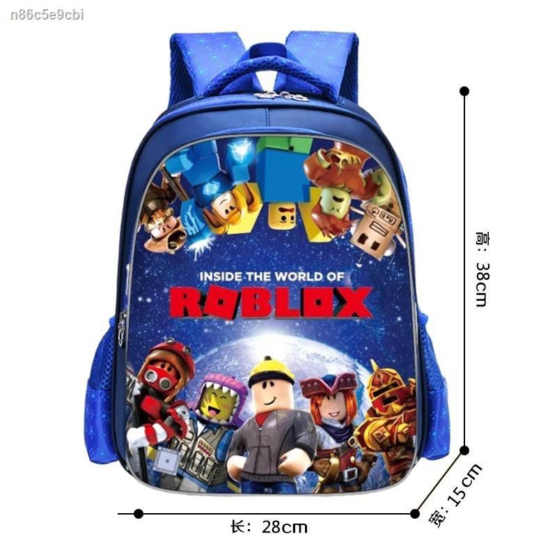 Buy Low Price Roblox Kidbag Children Bag 3d School Backpack Kindergarten Bags Beg Boybag Birthday Boy Seetracker Malaysia - blue robux backpack