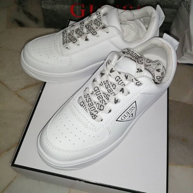 sneakers guess white