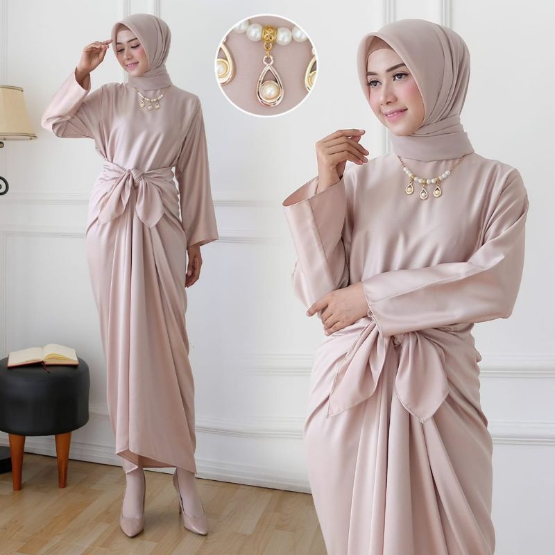 MM Cintami Plain Kaftan Bridesmaid Dulang Girls Kaftan Ikat | Shopee ...