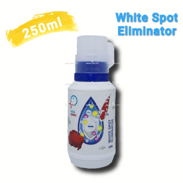 Aqua Guard White Spot Eliminator 250ml (Ubat Ikan Bintik Putih/Ubat