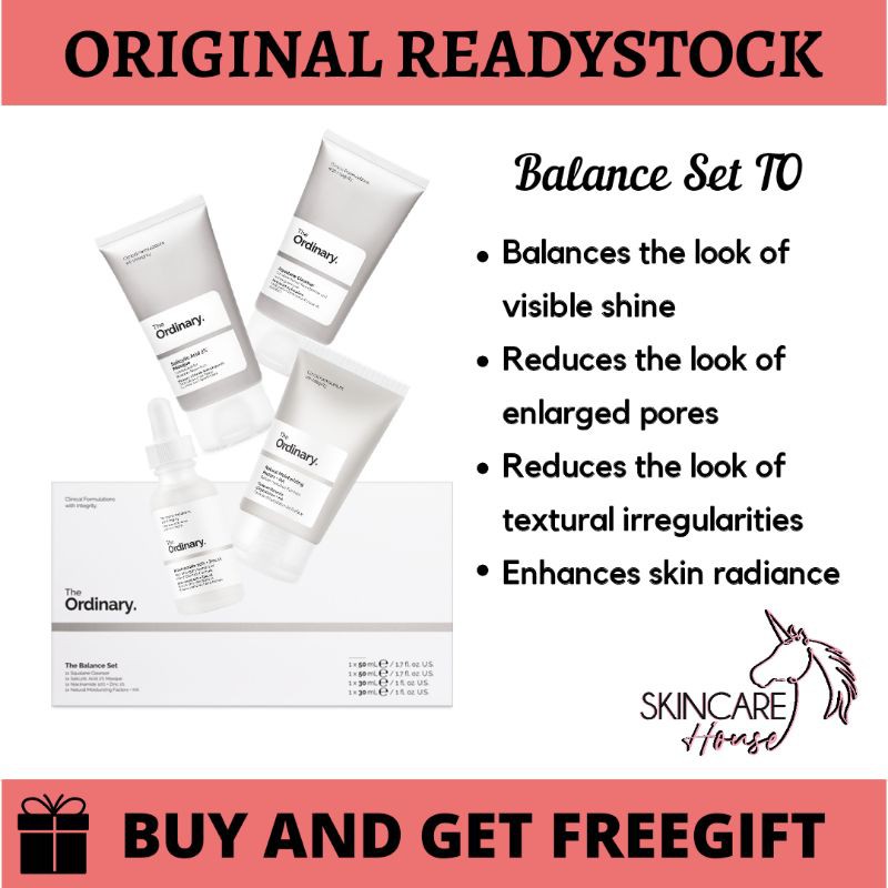 ordinary skincare balance set