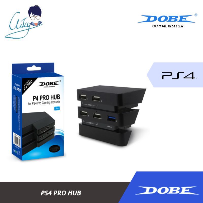 dobe ps4 usb hub not working