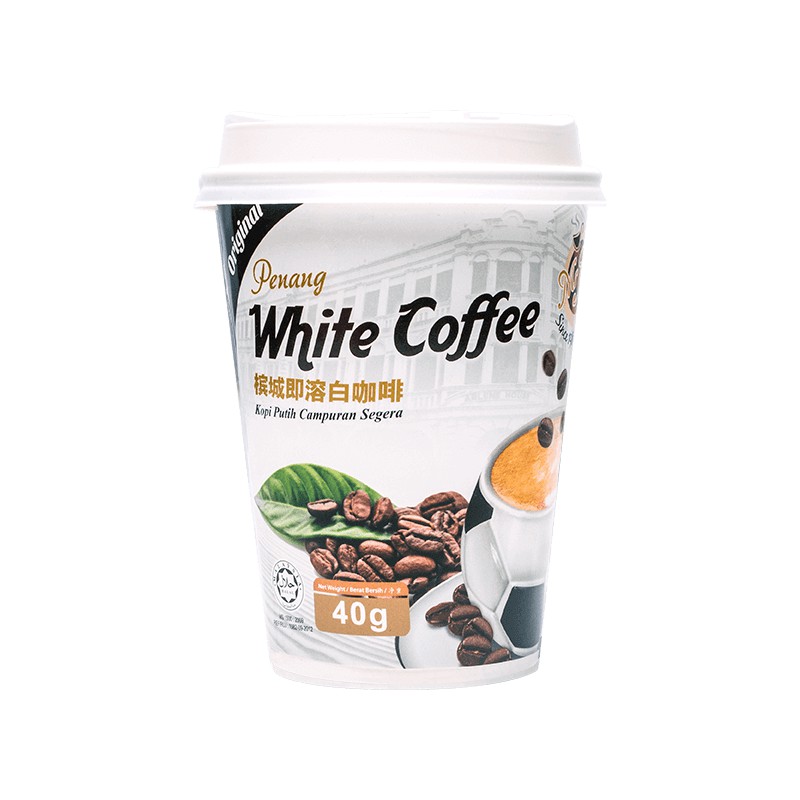 MR K Penang White Coffee  (40g)  -  Charcoal Roasted (MR K 槟城即溶白咖啡-炭烧)