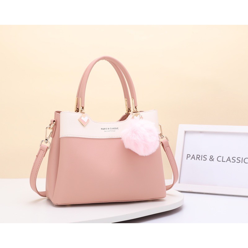 Paris & Classic Fashion Woman Handbag *93319 Shopee Malaysia