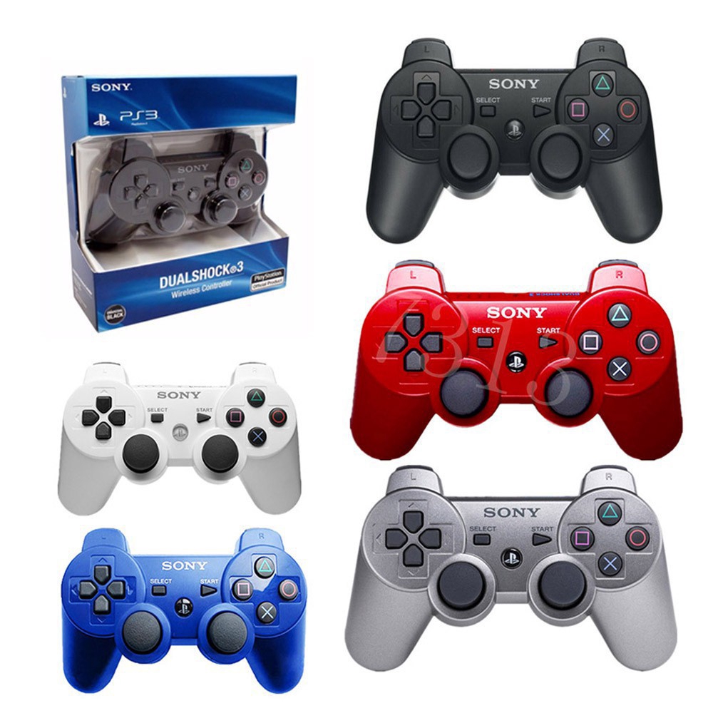 Reliable Purpose 【ONE YEAR WARRANTY】PS3 Playstation 3 Bluetooth Wireless Dual Shock SIXAXIS Controller SONY