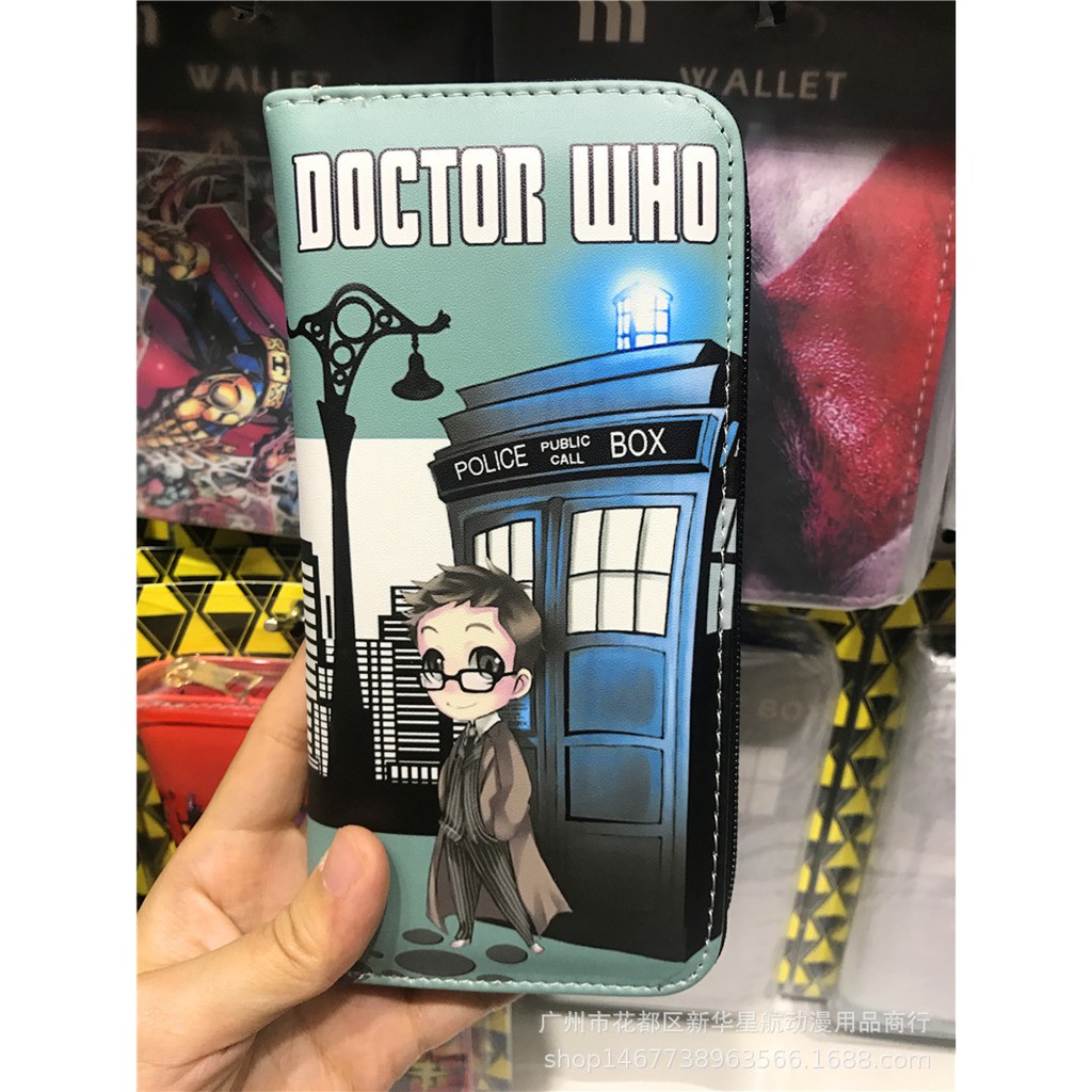 Around The Movie Doctor Who Phone Booth Large Capacity Double Zipper Stationery Box Pencil Case Student Pencil Case Shopee Malaysia - harry potter phone booth roblox