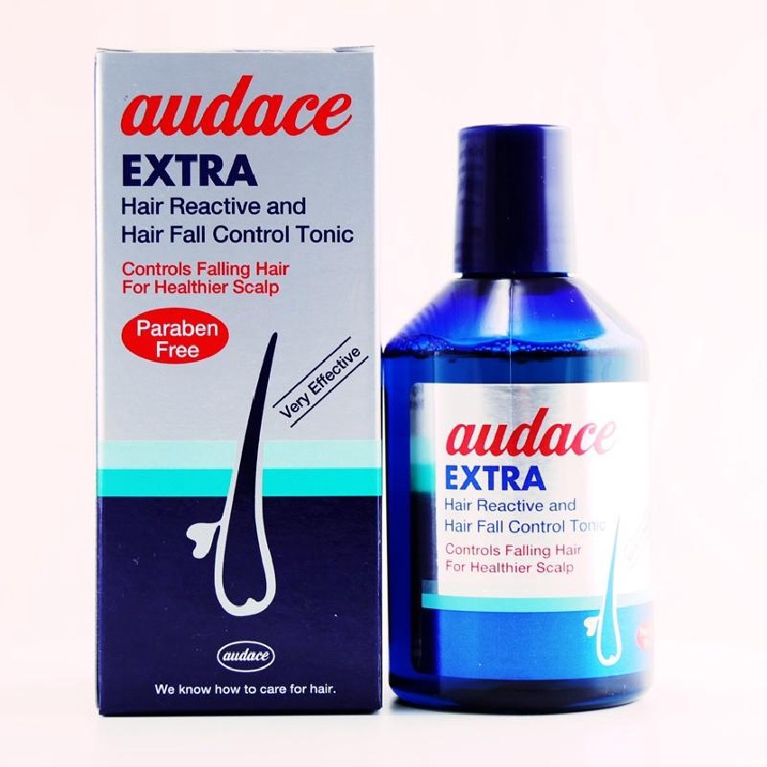 AUDACE EXTRA HAIR REACTIVE AND HAIR FALL CONTROL TONIC 200ML Shopee