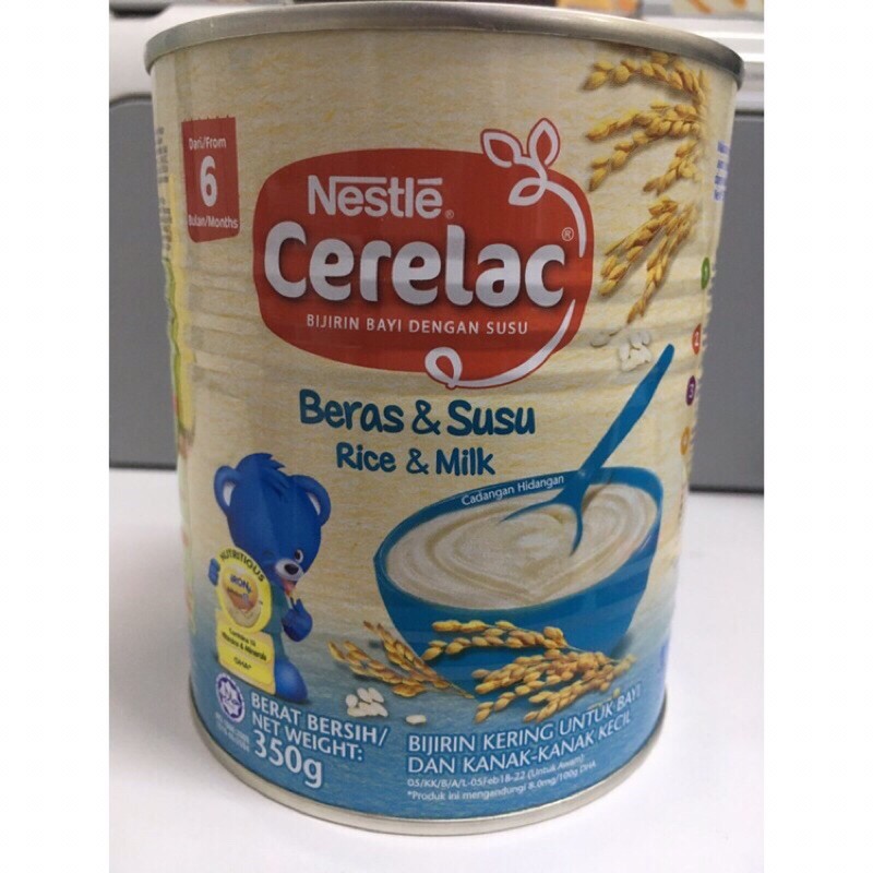 Buy Nestle Cerelac Beras Merah Susu Beras Susu Beras Soya Seetracker Malaysia