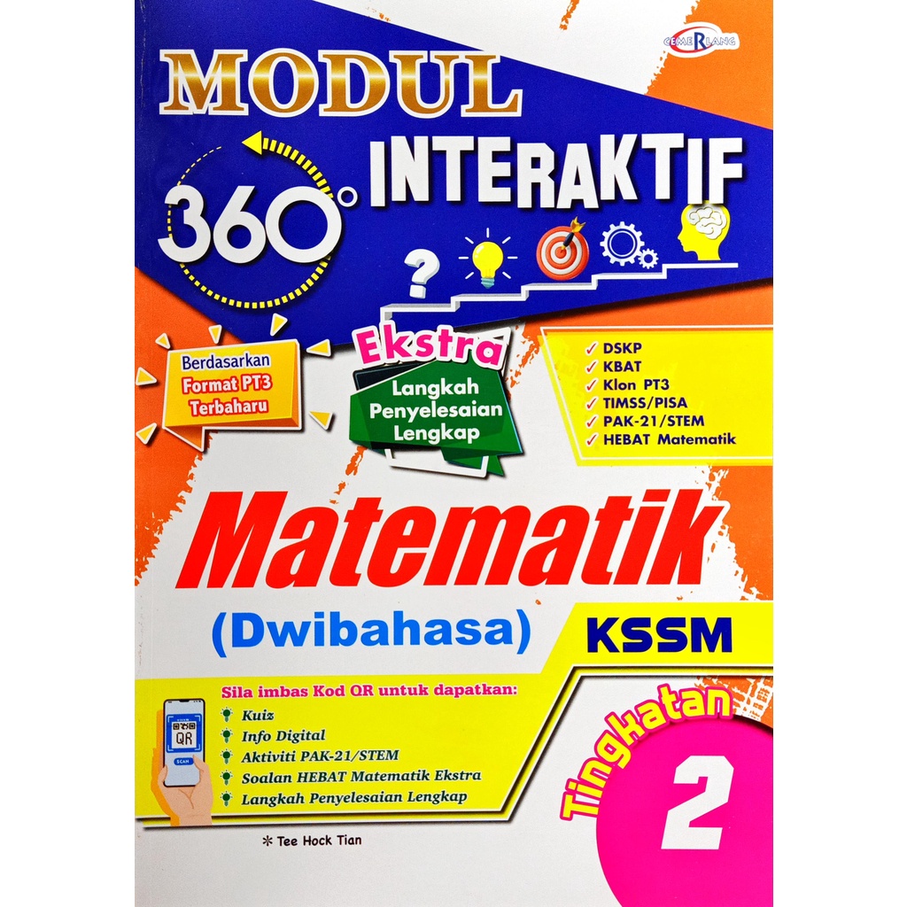 Buku Latihan Modul 360 Interaktif Matematik Kssm Edisi 2022 Tingkatan 1 2 3 4 5 Shopee Malaysia