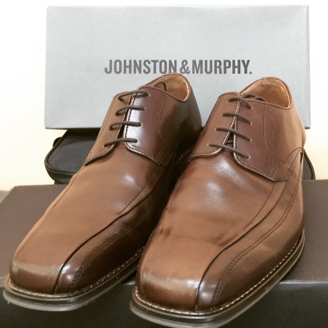 johnston and murphy rubber sole shoes