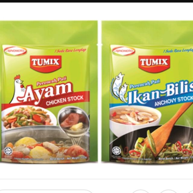 Tumix Chicken/Ikan Bilis Stock 120g