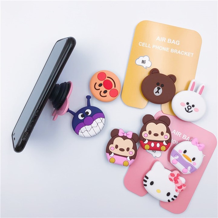 custom 3D POP SOCKET HP  KARAKTER CARTOON Shopee Malaysia