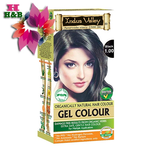 Indus Valley One Touch Hair Colour 100% Botanical 100% Organic For Men &  Women 30 g | Shopee Malaysia