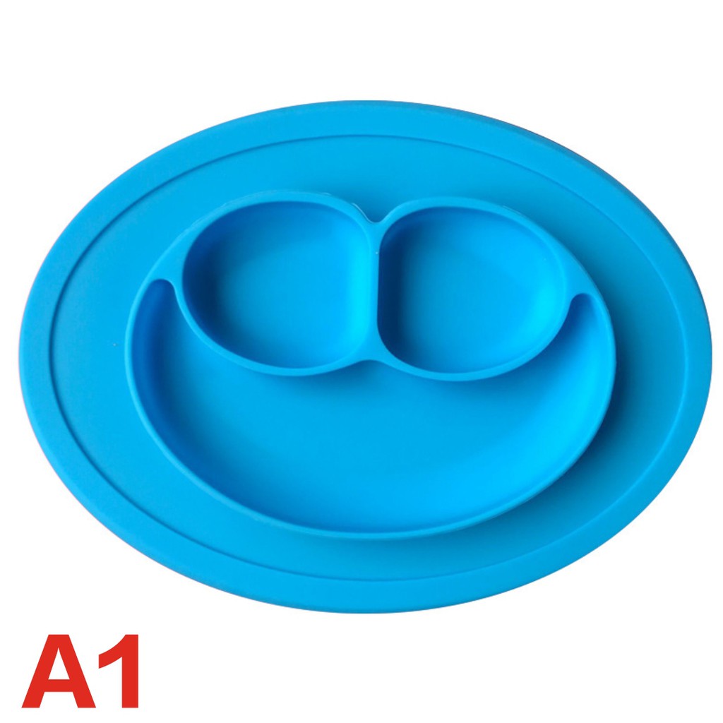 Ready Stock Food Grade Baby Silicone Placemat Food Dining Dished