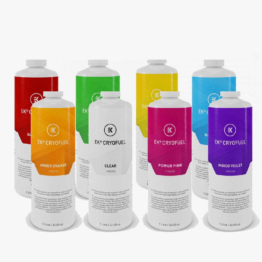  EKWB EKCryoFuel 1000ml Water Cooling Fluid Premix [8 COLOR] WEST