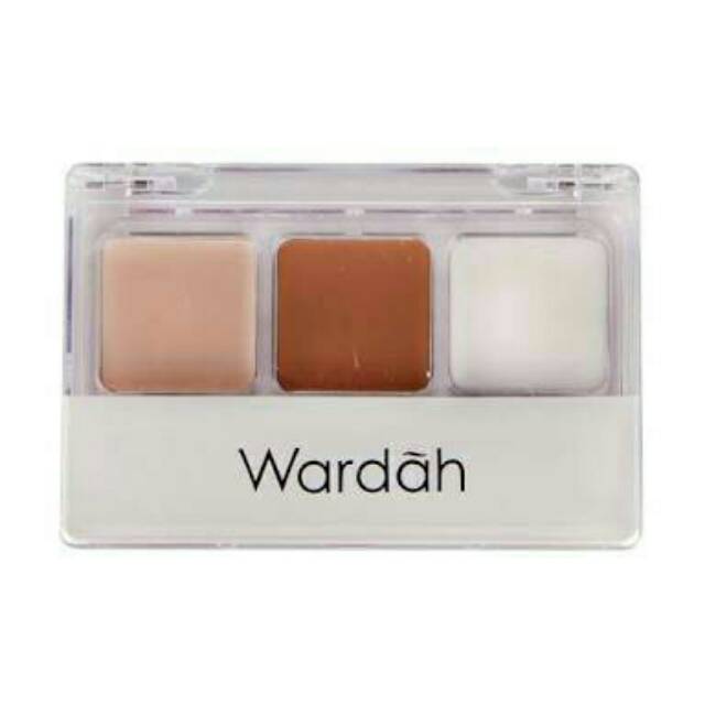Wardah Double Function Kit - 1 Eyeshadow and 2 Concealers at once
