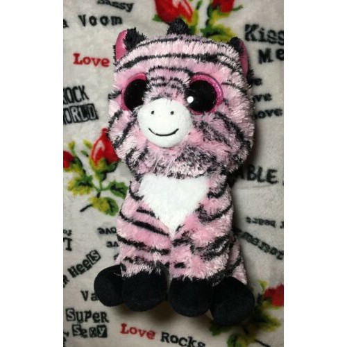 pink zebra toy