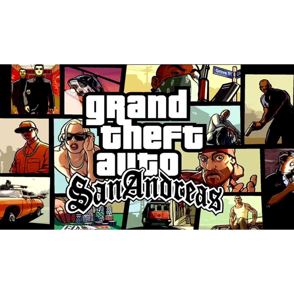 GTA （SAN ANDREAS） PC OFFLINE GAME | Shopee Malaysia
